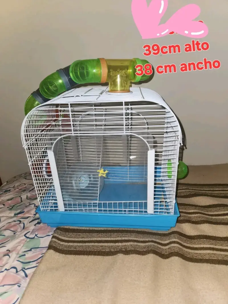 Jaula para hámster con túneles - 1