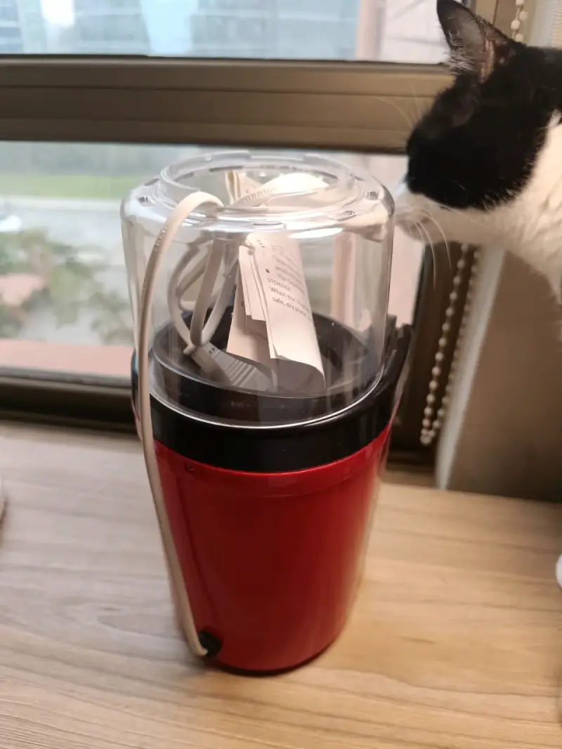 Máquina de hacer palomitas roja - 2
