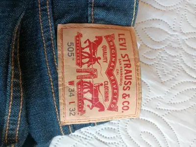 Jeans Levi's 505 azul - miniatura 1