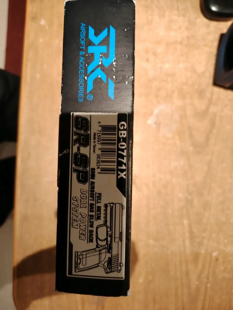 Réplica de airsoft metálica SSP SRC - 4