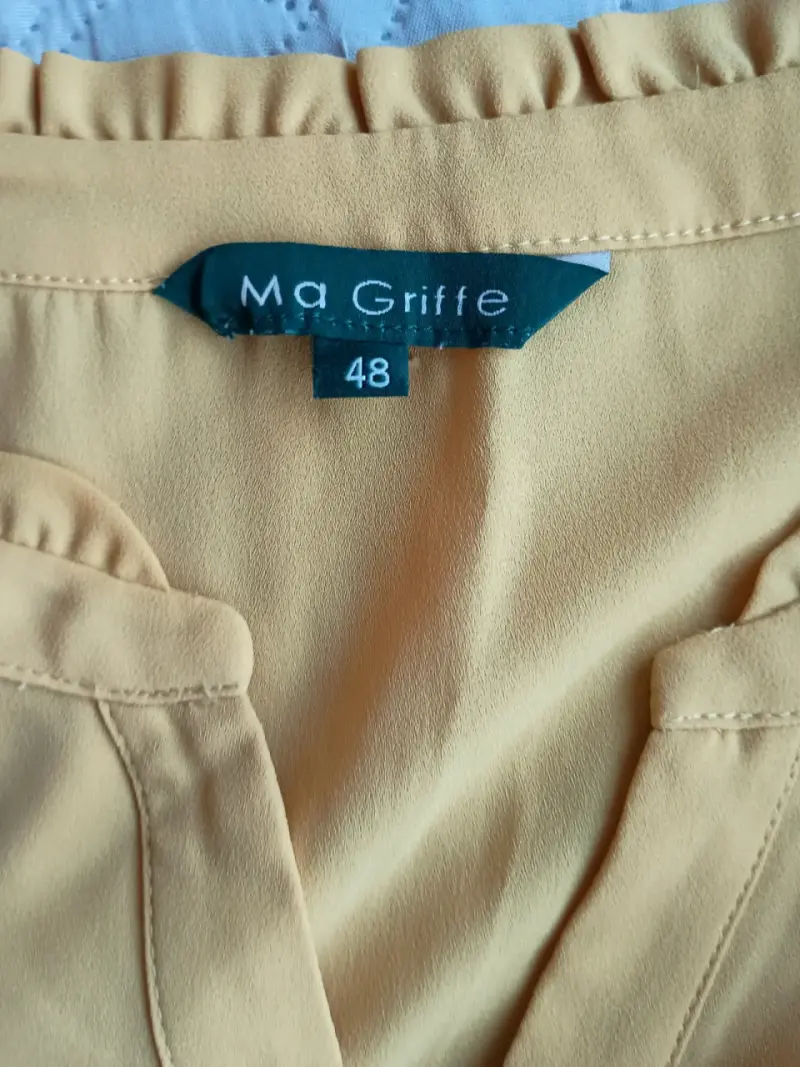 Blusa beige Ma Griffe t48 - 1