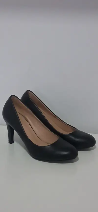 Botines azules con taco - miniatura 6
