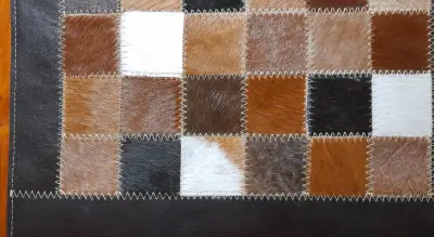 Individuales 100% cuero patchwork - miniatura 4