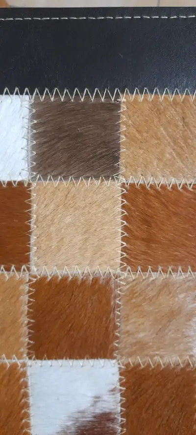 Individuales 100% cuero patchwork - miniatura 5