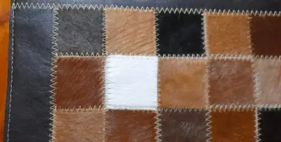 Individuales 100% cuero patchwork - miniatura 6