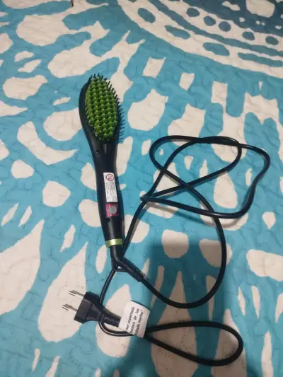 Cepillo alisador eléctrico verde - miniatura 1