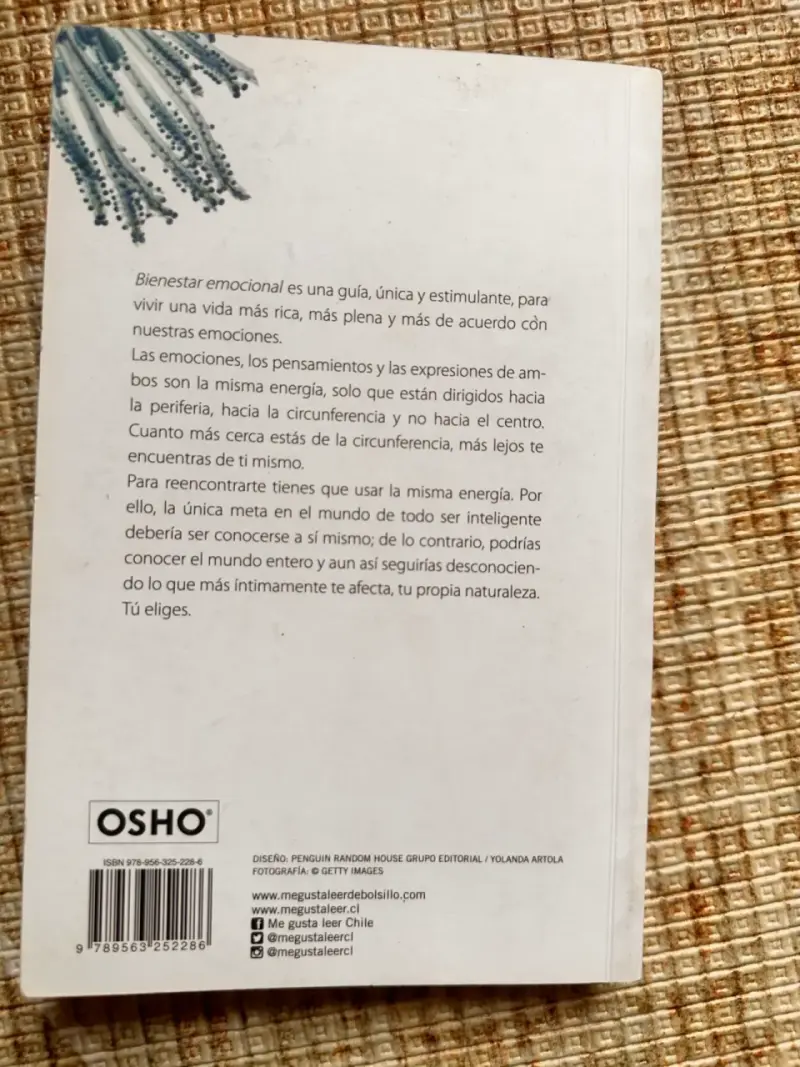 Libro Bienestar Emocional de Osho - 2