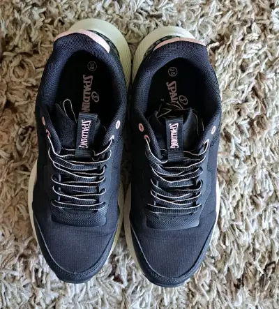Zapatos deportivos negros Spalding - miniatura 4