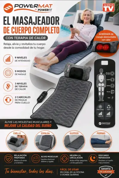 Masajeador de cuerpo completo Powermat - miniatura 1