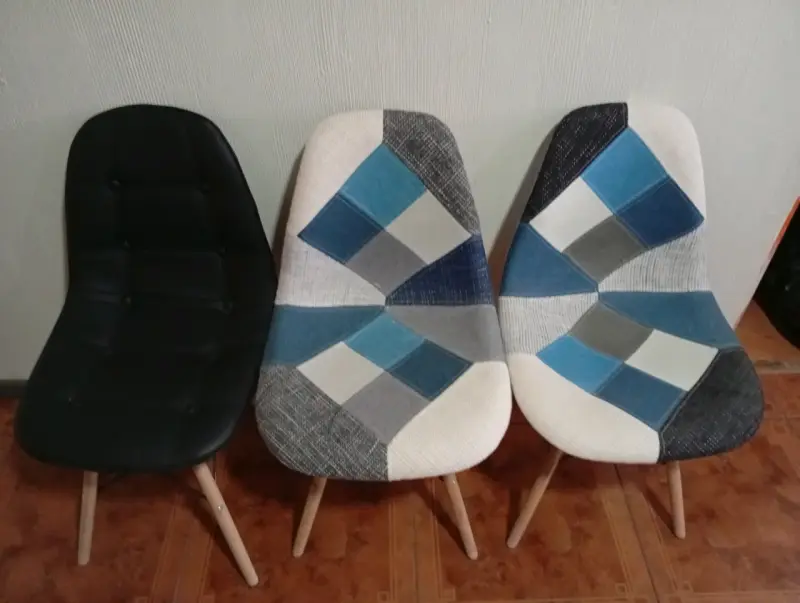 Set comedor vidrio y sillas - 3