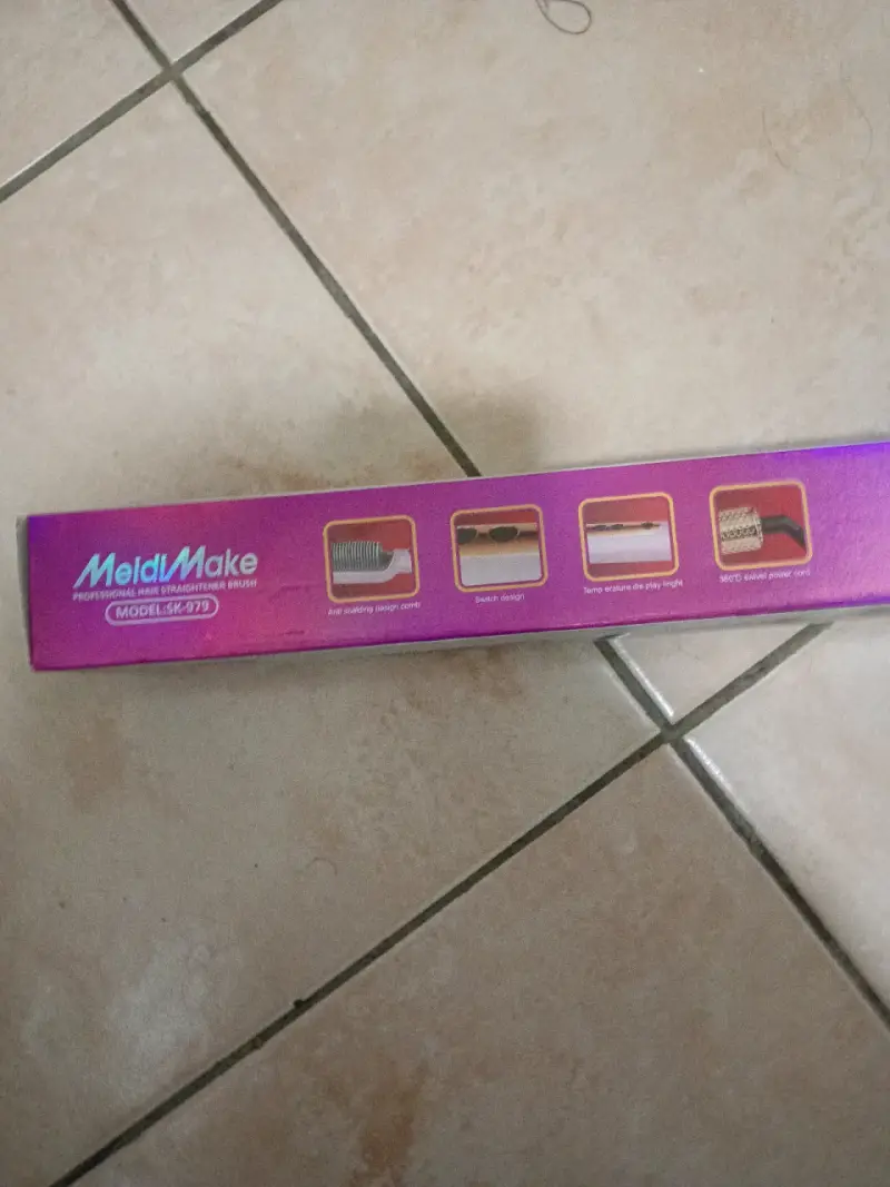 Cepillo alisador de cabello MeldiMake - 2