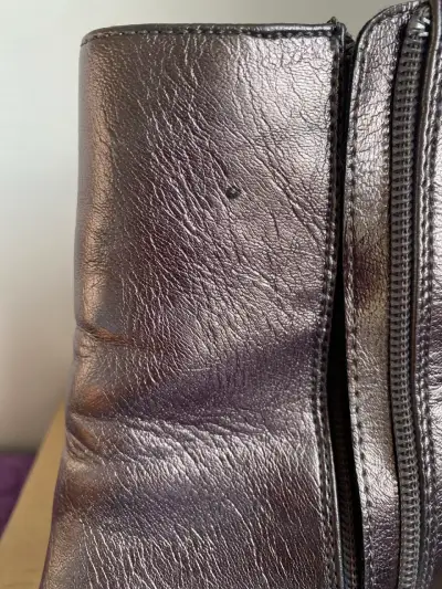 Botines metálicos con tacón - miniatura 2