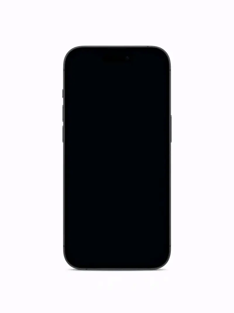 iPhone negro con caja blanca - 3