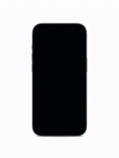 iPhone negro con caja blanca - miniatura 3