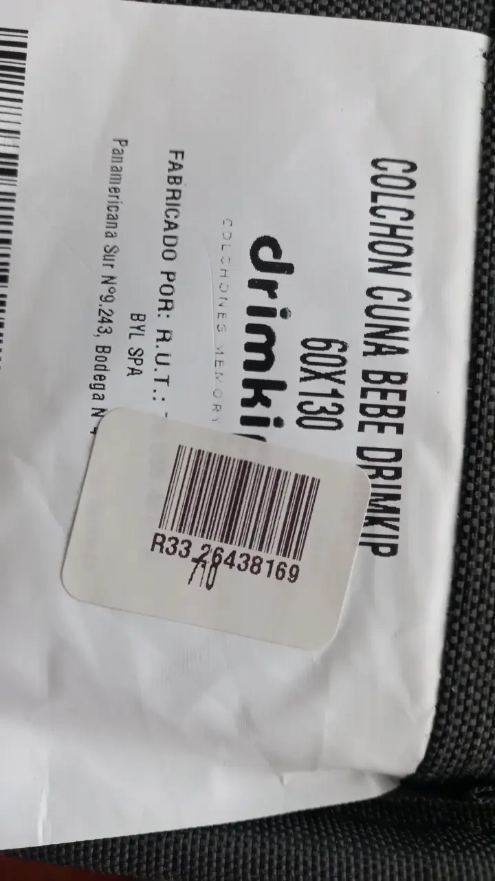 Colchón cuna Drimkip bebé - 4