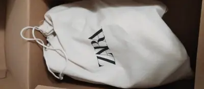 Zapatos de tacón blanco nuevos zara talla 37 - miniatura 6