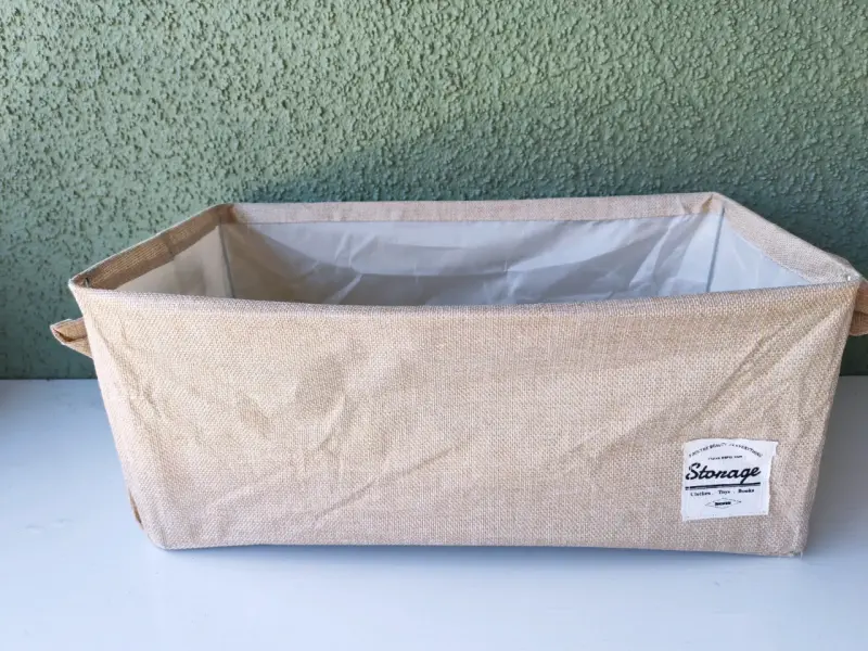 Cajas organizadoras beige y gris - 3