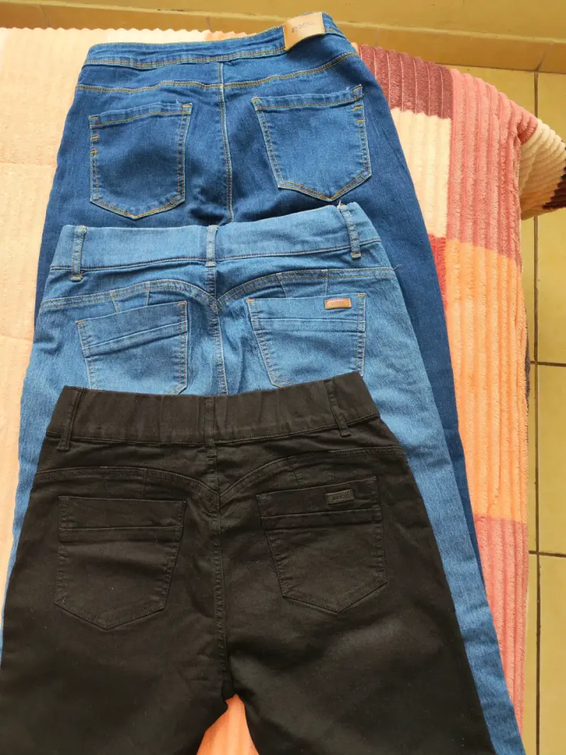 Lote de jeans mujer varios colores - 1