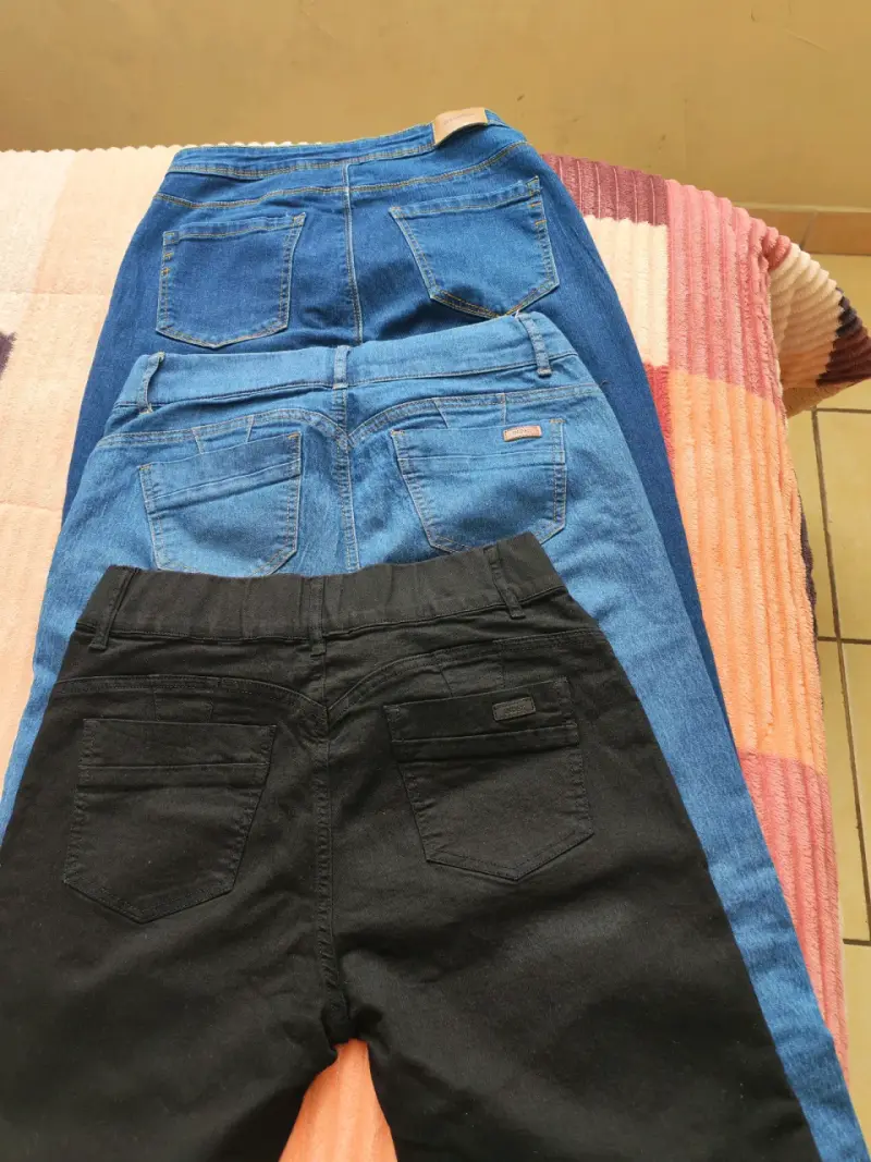 Lote de jeans mujer varios colores - 2