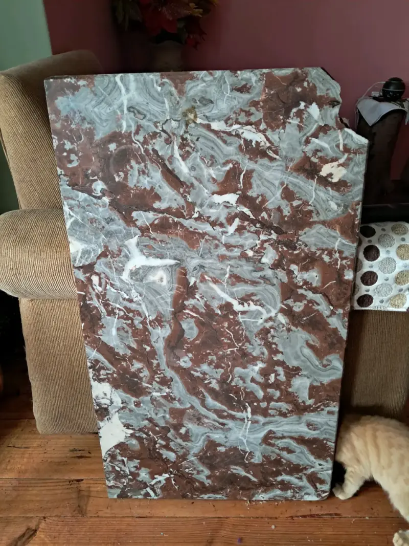 Tabla de mármol decorativa - 2