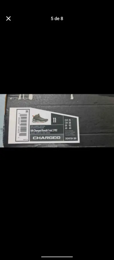 Zapatillas Under Armour talla 42 - miniatura 4