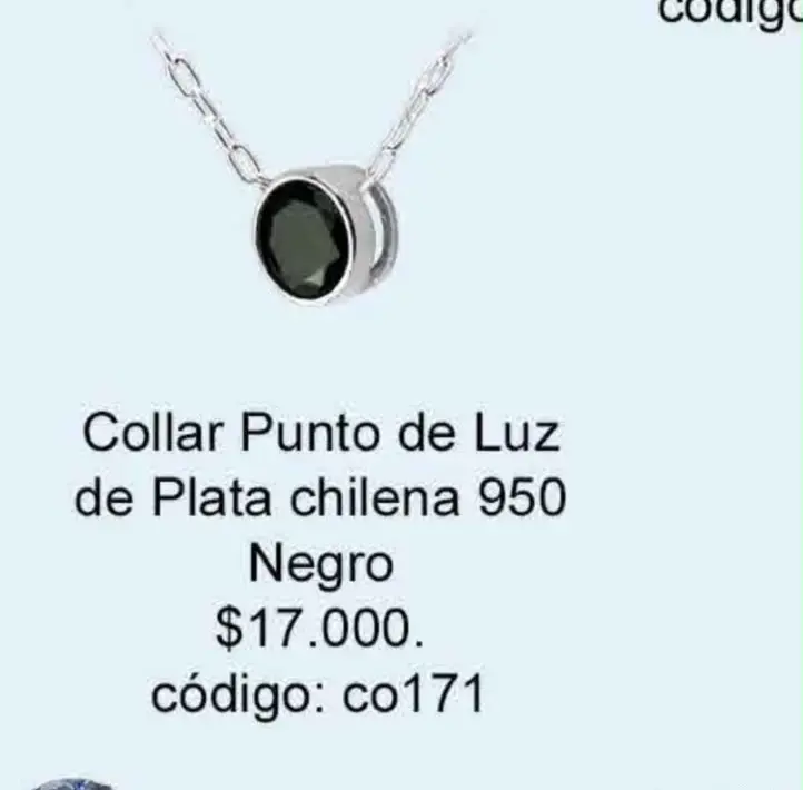Collar Punto de Luz Plata 950
