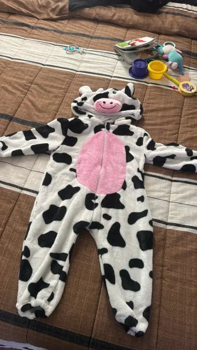 Disfraz infantil de vaca - miniatura 1
