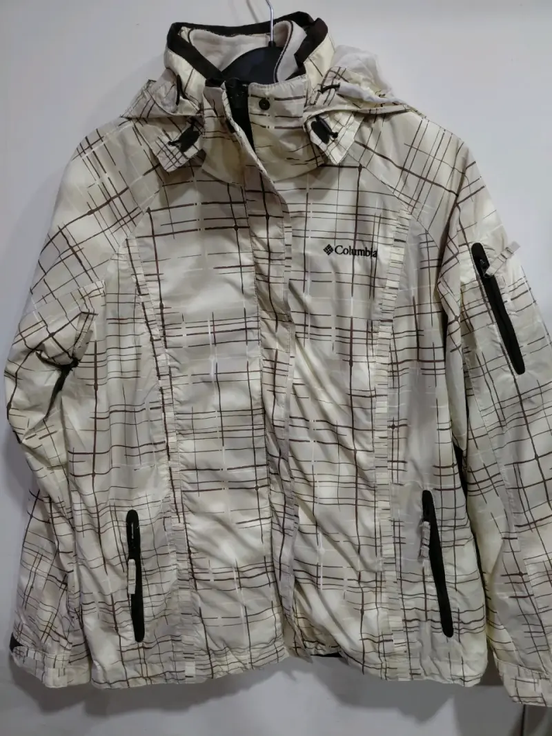 Chaqueta impermeable Columbia verde - 5