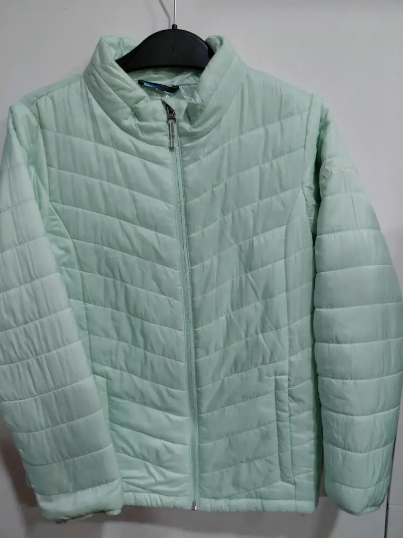 Chaqueta impermeable Columbia verde - 6