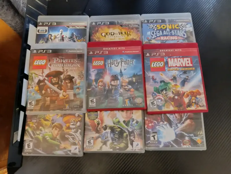 Colección de juegos PS3 variados