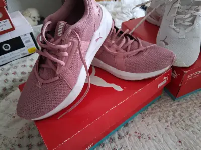 Zapatillas rosas Puma mujer - miniatura 1