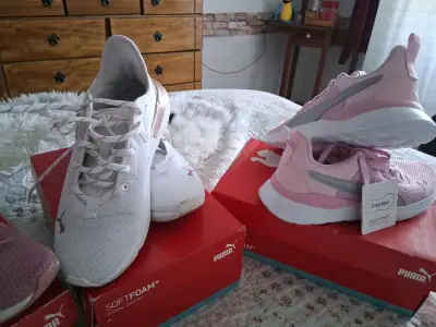 Zapatillas rosas Puma mujer - miniatura 2