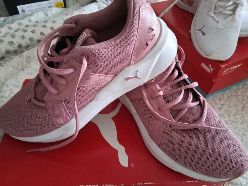 Zapatillas rosas Puma mujer - 4