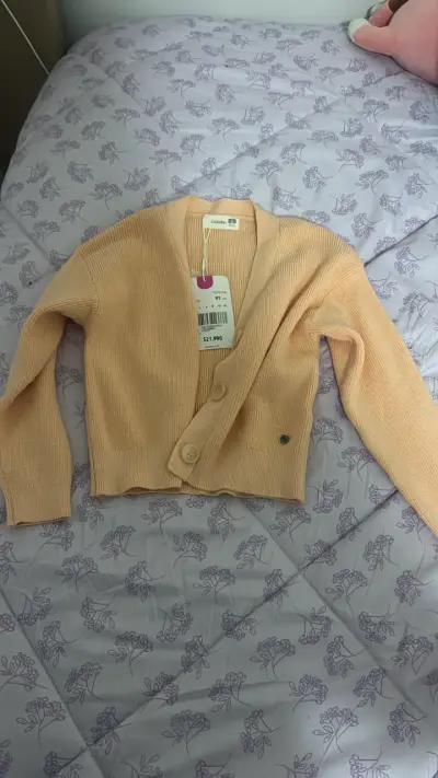 Cárdigan beige Coloky nuevo - miniatura 1