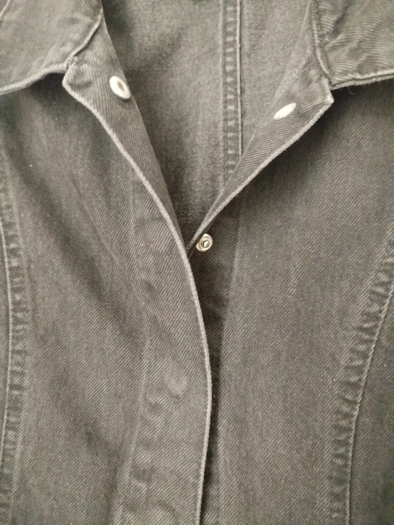 Chaqueta larga negra Trendyol Talla 40 - 4