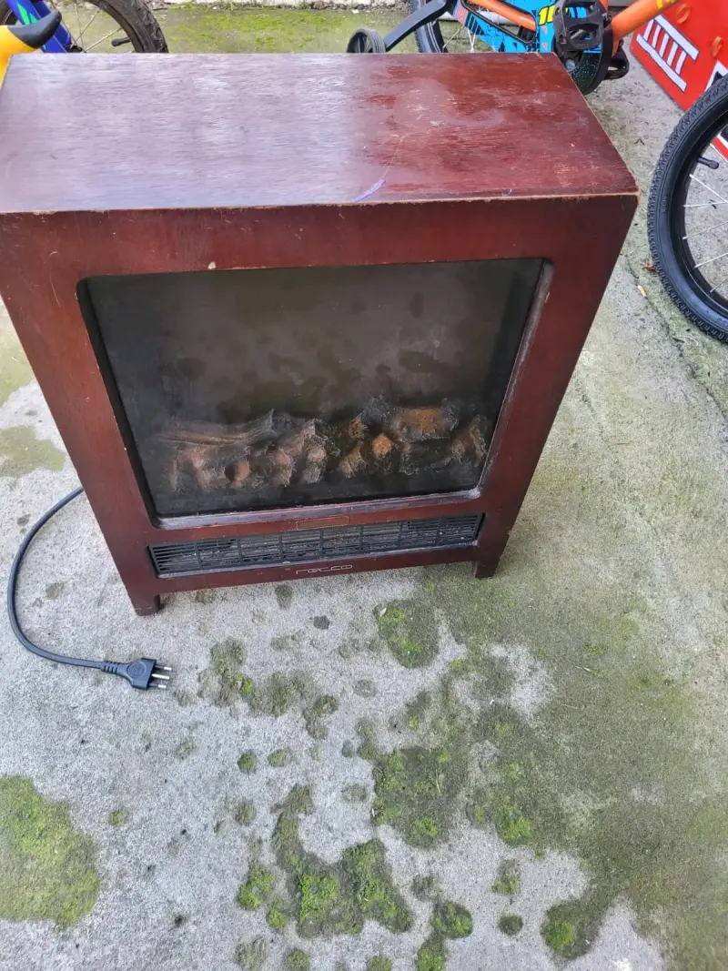 Calefactor eléctrico de madera - 2