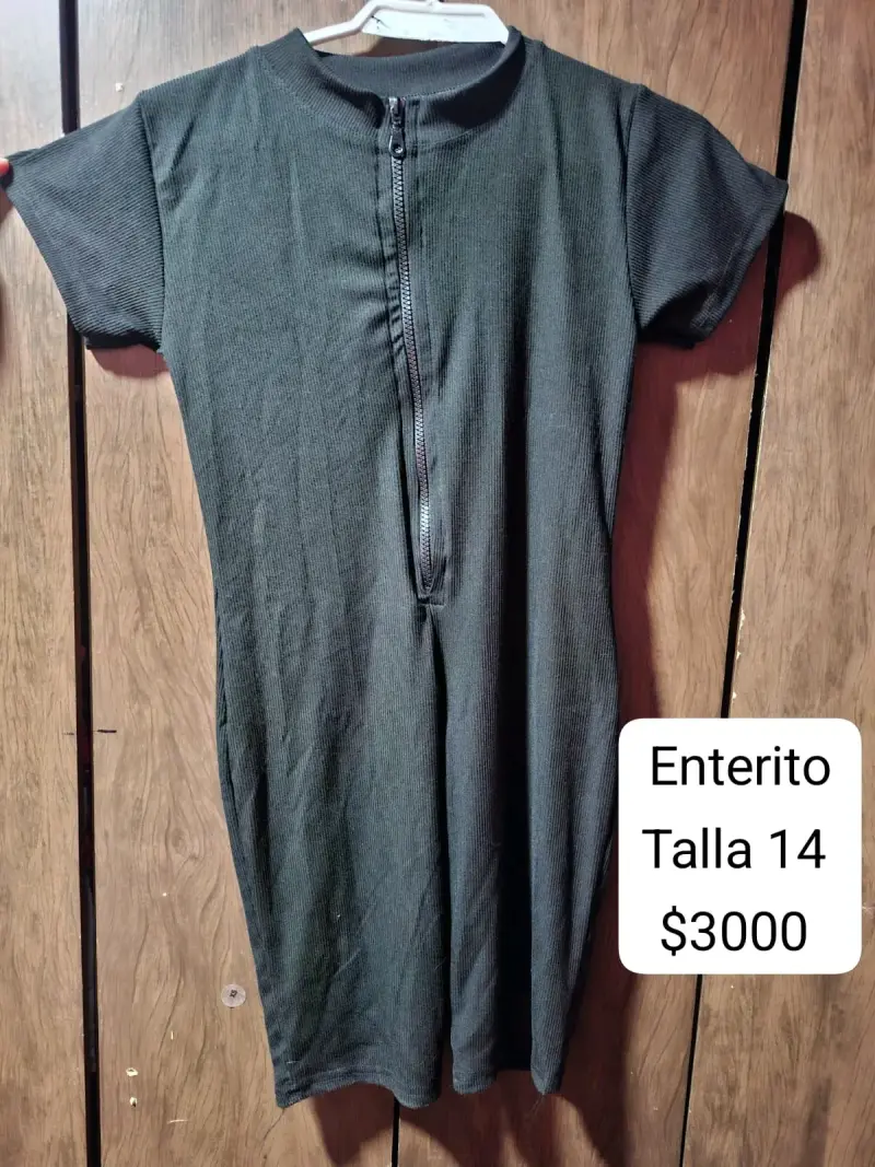 Enterito fucsia talla 14 - 2
