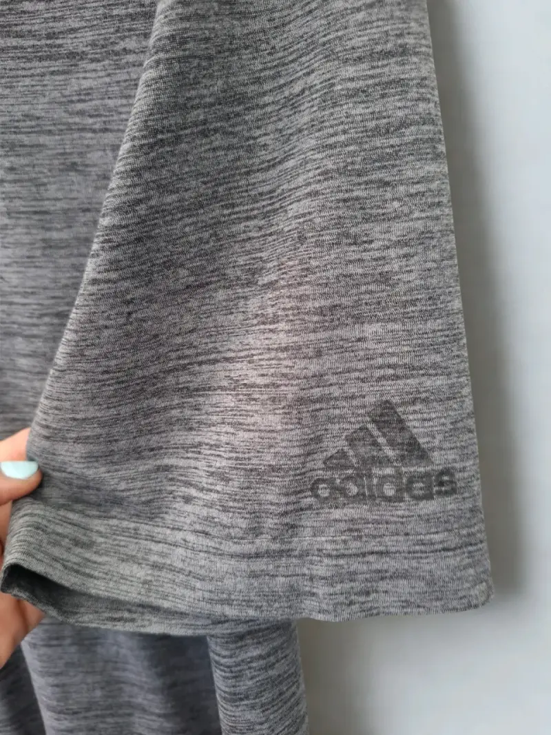 Polera gris Adidas para hombre - 3