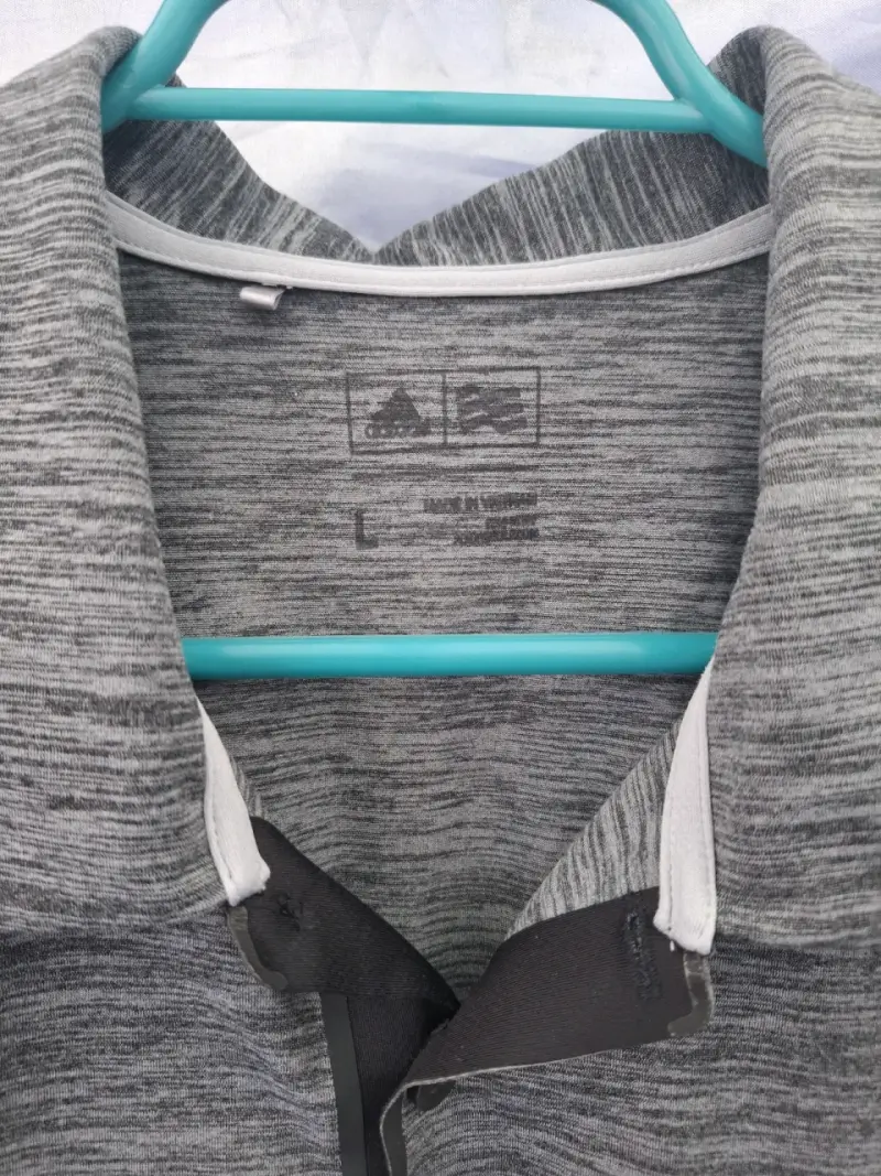 Polera gris Adidas para hombre - 4