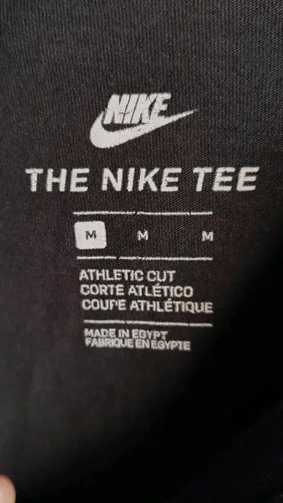 Polera negra Nike 'Just Do It' - miniatura 3