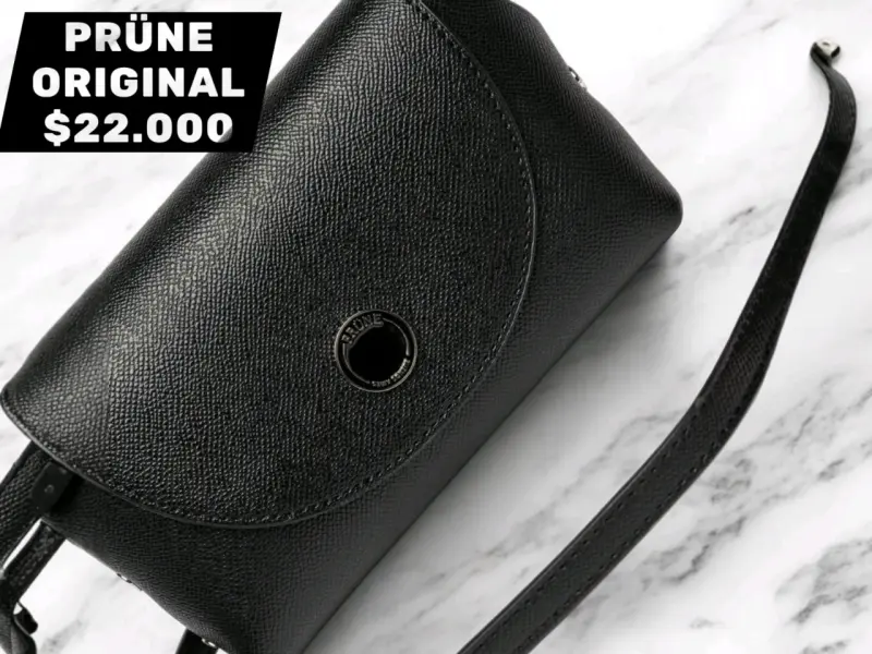 Cartera negra Prüne original - 1