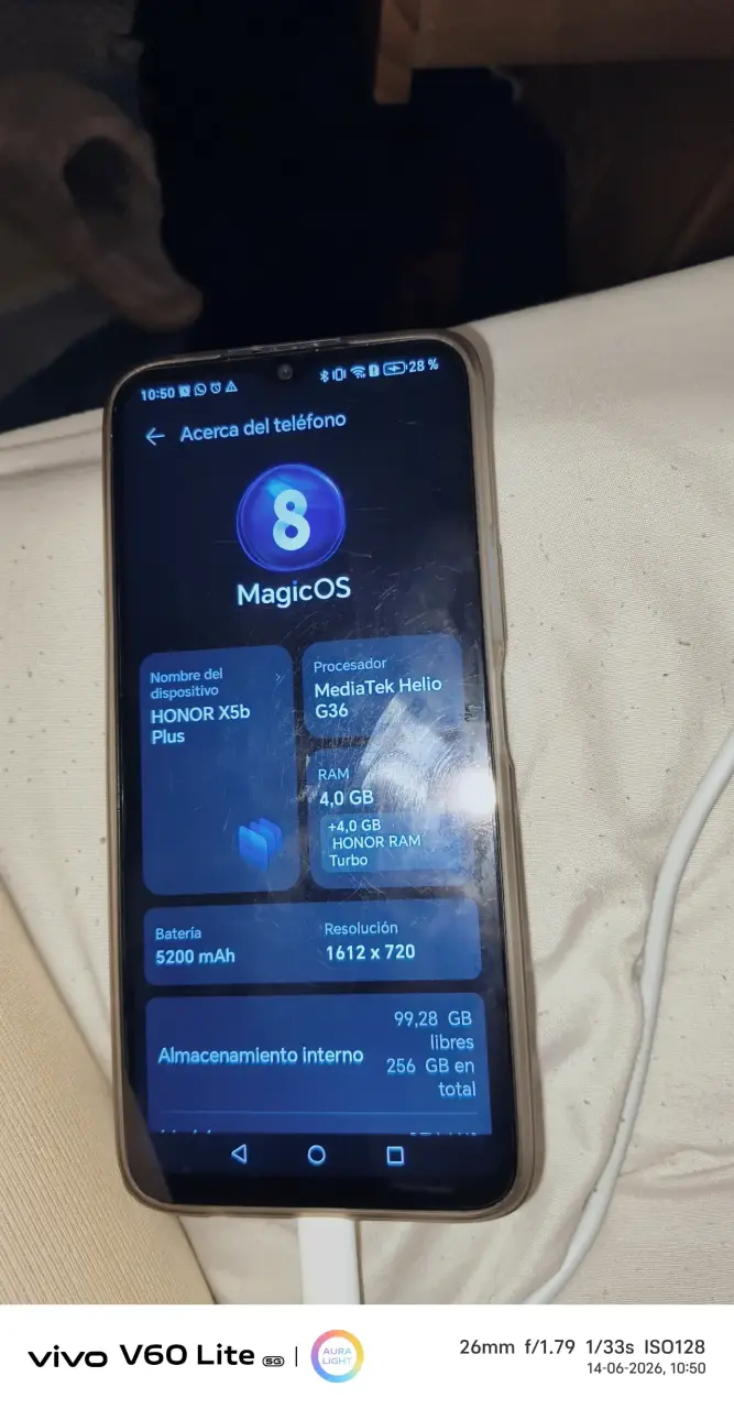 Celular Vivo V60 Lite azul - 3