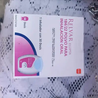 Inhalador Relvar Ellipta 30 dosis - miniatura 1
