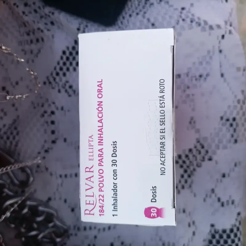 Inhalador Relvar Ellipta 30 dosis - 2