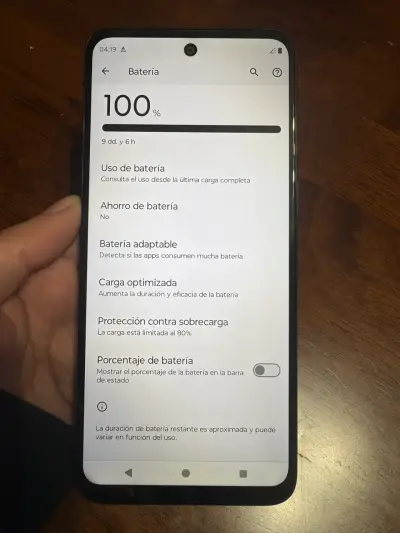 Celular Motorola negro - miniatura 3