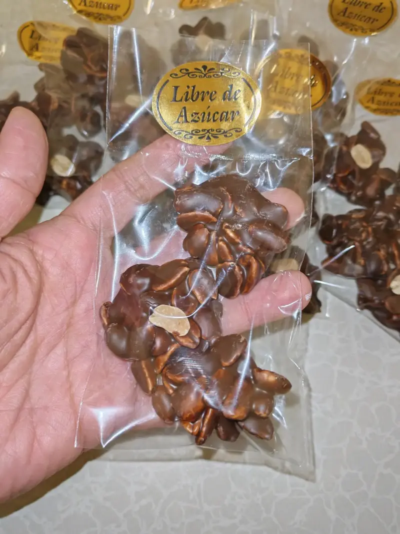 Paquete de Mani Bañado en chocolate sin azúcar - 1