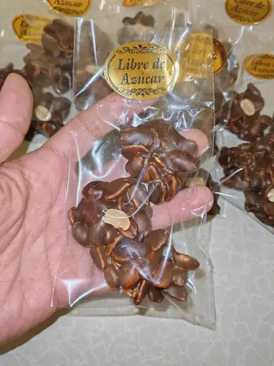 Paquete de Mani Bañado en chocolate sin azúcar - miniatura 1
