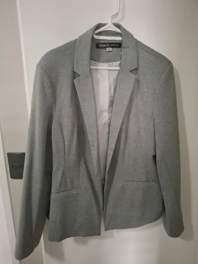 Blazer gris Image Woman - miniatura 1