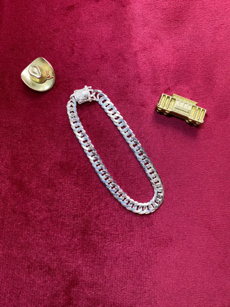 Pulsera grumet, plata italiana 925 - 2