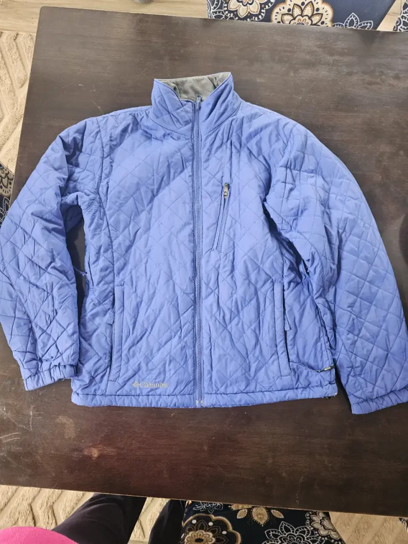 Chaqueta azul acolchada Columbia - 1